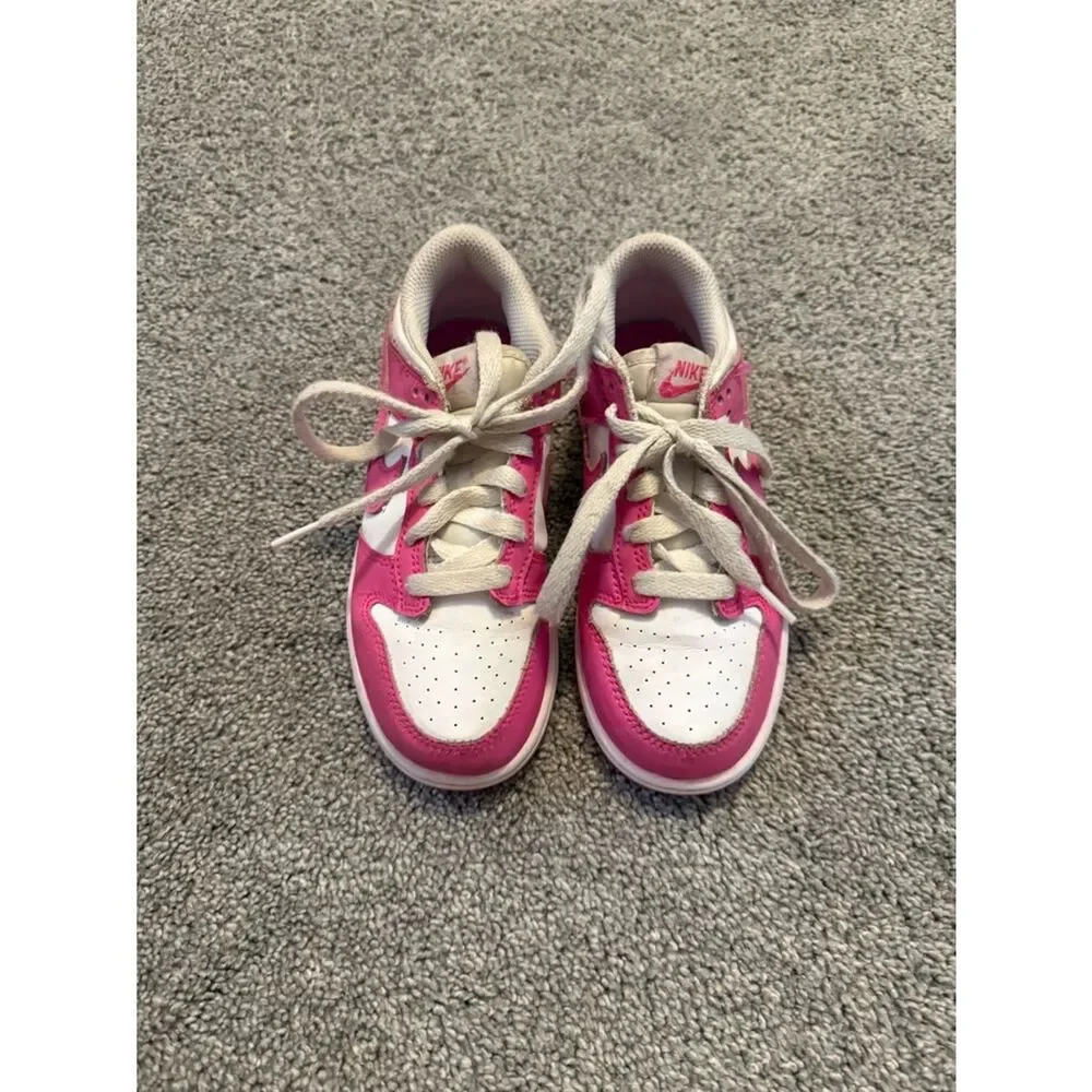 Nike Hot Pink Dunk Low-Top Sneakers Sz 13